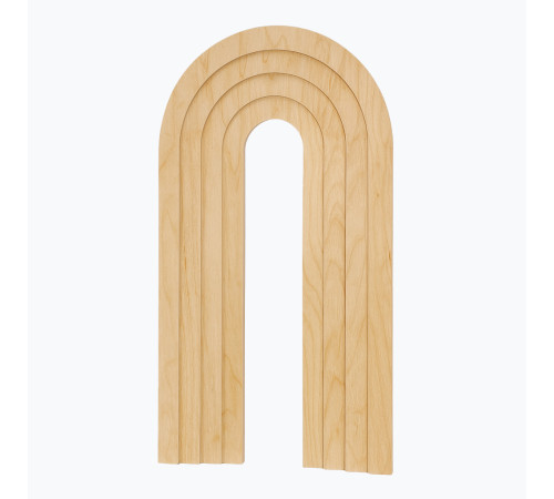 3D Layered Open Arch Backdrop 6'6" × 41"