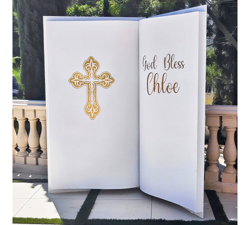 3D Wooden Book Backdrop - Open Pages