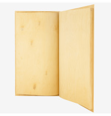 3D Wooden Book Backdrop - Open Pages