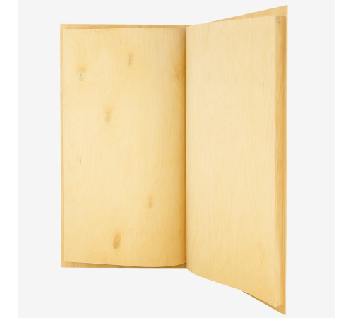 3D Wooden Book Backdrop - Open Pages