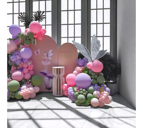 Wooden Pedestal Cake Stand - Mirelle, 16 Slats