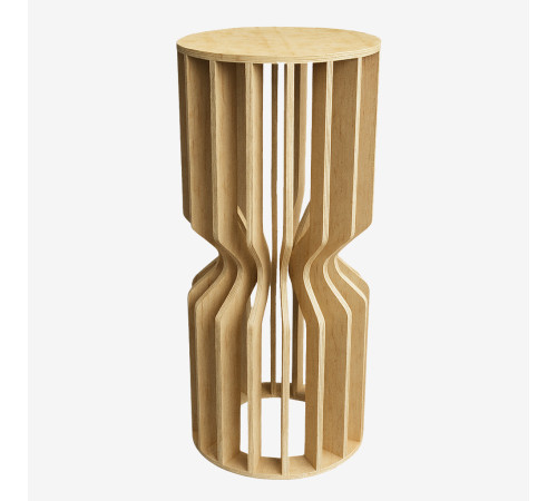 Wooden Pedestal Cake Stand - Monica, 16 Slats