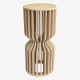 Wooden Pedestal Cake Stand - Monica, 24 Slats